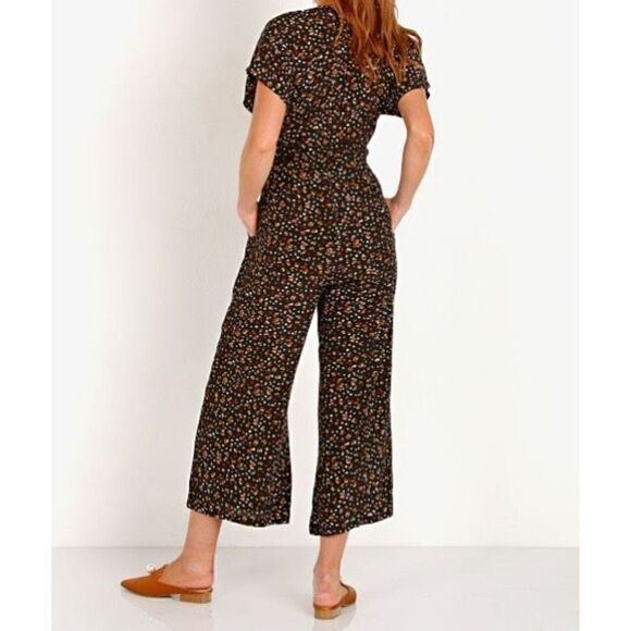 Faithfull The Brand Alena Floral Jumpsuit La Contrie Print - Picture 4 of 15